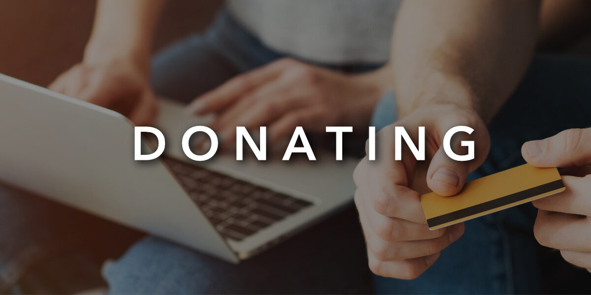 Donating banner