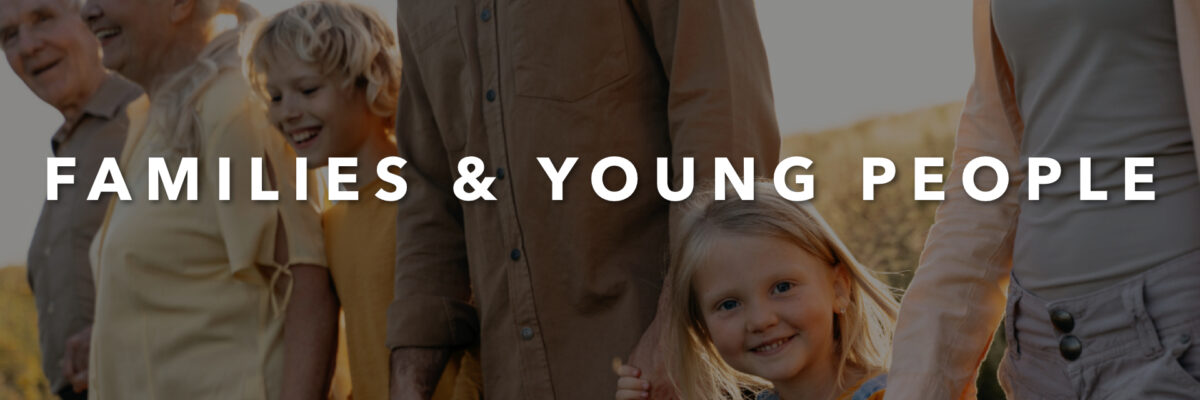 F&YP web banner with red top