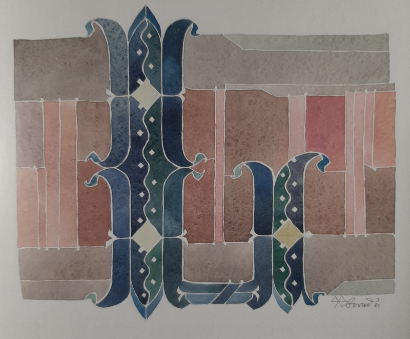 Painted Letters Workshop, Saturday 8 March 2025  10.00 - 15.00